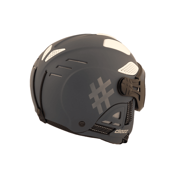 LOUNA II TEMPO VISOR HELMET MARINE/BLANC Diezzsport