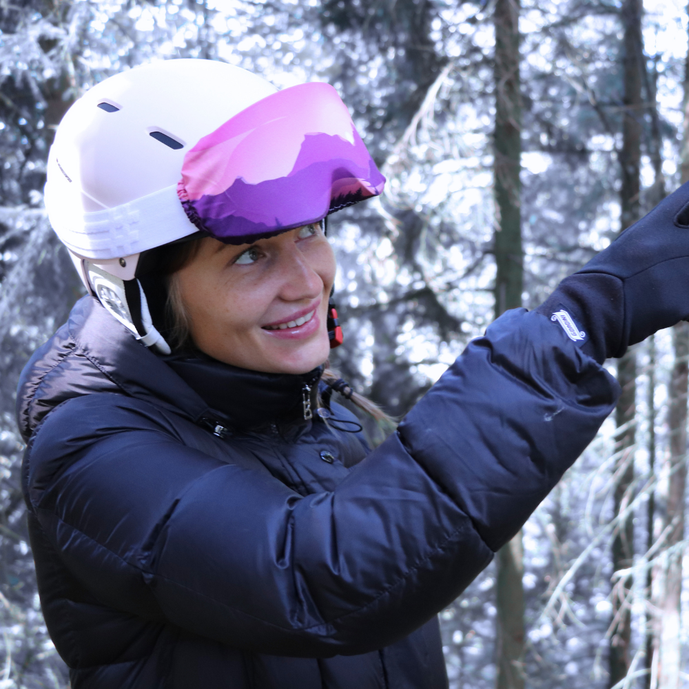 VERSA women's gloves - BLACK