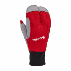 XC SPLIT men's ski mittens - RED/GREY