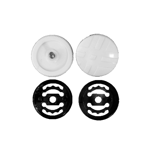 white screw kit for visor