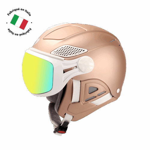 LOUNA II COLOR VISOR HELMET - CHAMPAGNE