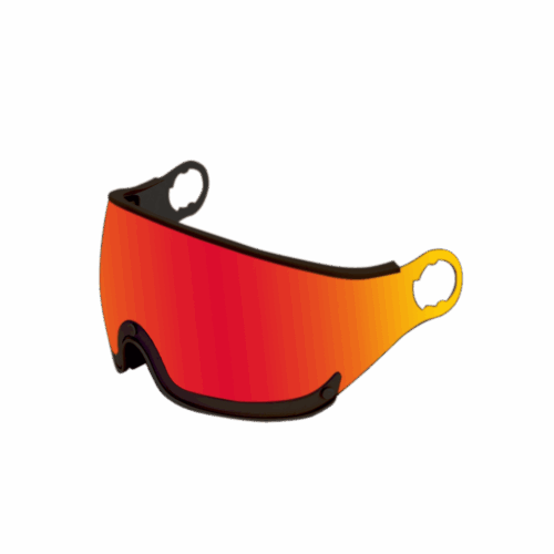 VENUS & LOUNA visor S1-3 - RED