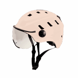 EDGE cycling helmet with visor - ROSA