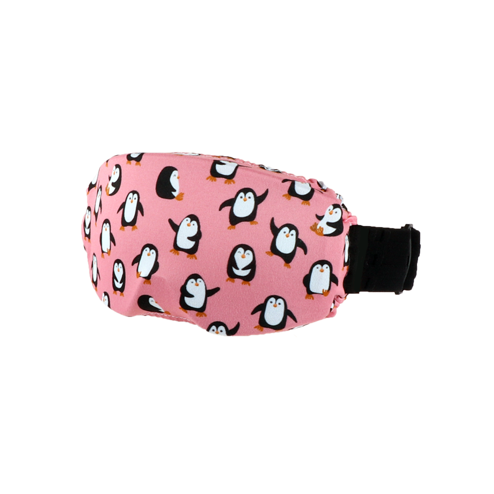 ski mask protection - PINK PINGOUINS