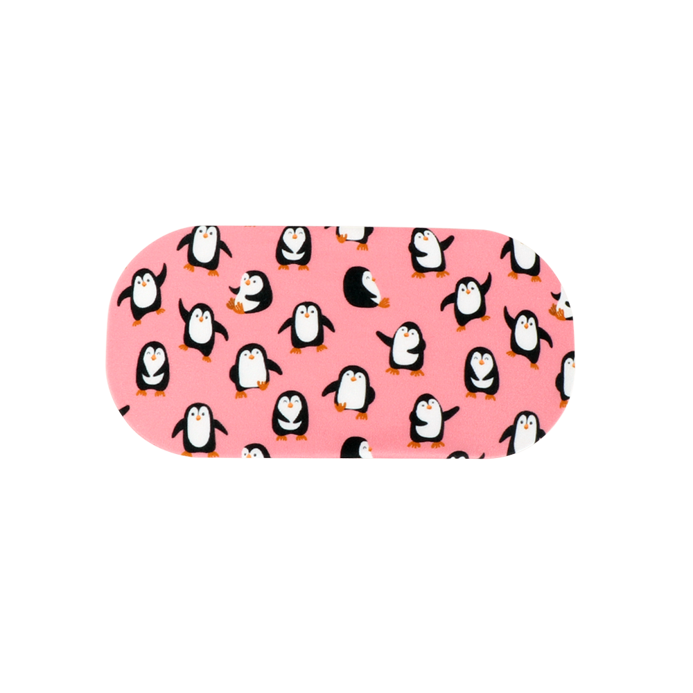 ski mask protection - PINK PINGOUINS