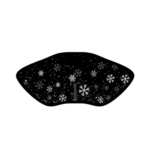 visor protection - SNOW FLAKES