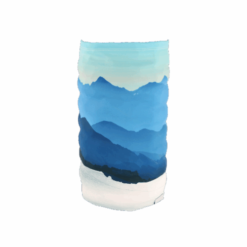 neck warmer - BLUE MOUNTAINS